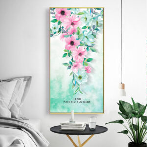 Nordic style flowers Canvas Printing