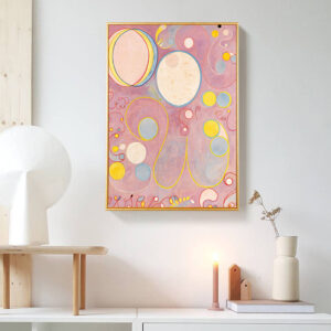 Nordic++ Watercolor++ Line++ Drawing++ Canvas++ Printing