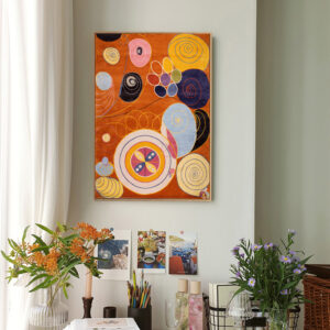 Nordic++ Watercolor++ Line++ Drawing++ Canvas++ Printing