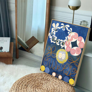 Nordic++ Watercolor++ Line++ Drawing++ Canvas++ Printing