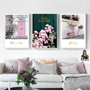 Modern Nordic Style Canvas Wall Art Print