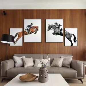 Horse Rider Canvas Print