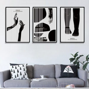 canvas Print++ Wall Art++ abstract art++ canvas art++ minimalist++ home décor++ black white++ modern home