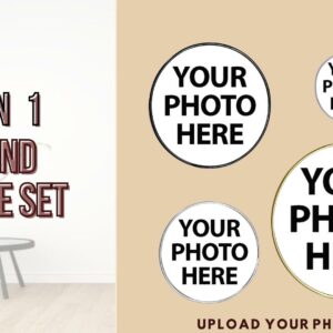 round frame++ home decor++ decoration++ round art++ photo frame++ frame++ custom frame++ framing++ wall art++ wall decoration++ modern++ aesthetic